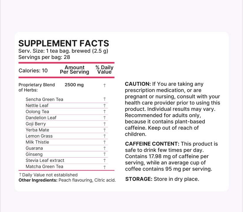 BioHarmony Detox Tea